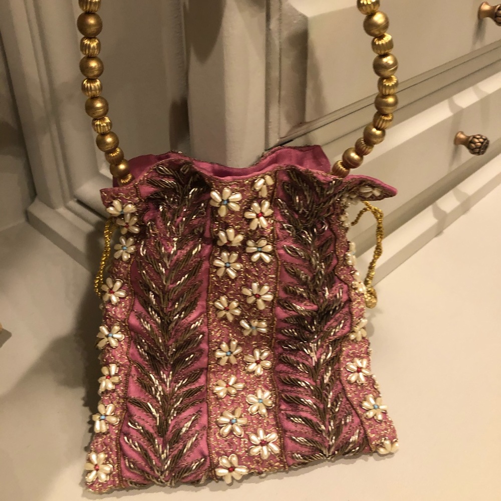 Pink Evening Bag